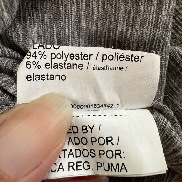 Puma Mens Medium Gray Outdoors Golf 1/4 Zip Pullover Lanier Islands - Picture 13 of 15